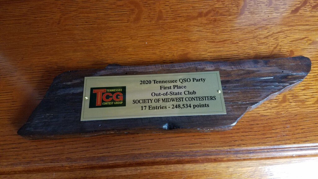 SMC Wins Club Competition – 2020 TN QSO Party – The Society Of Midwest ...