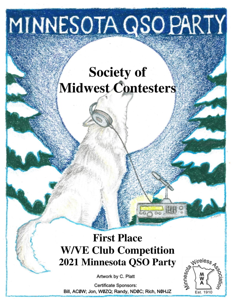 SMC Wins 2021 MN QSO Party Club Competition – The Society Of Midwest ...